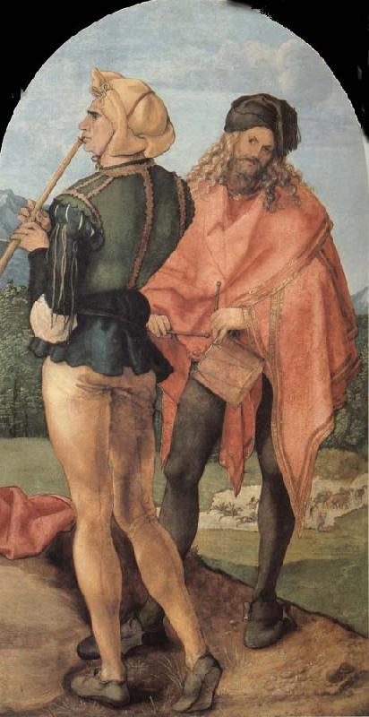 Albrecht Durer Piper and Drummer